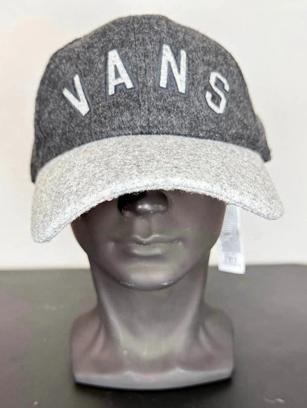 Vans Wool Blend Classic Patch Curved Bill Cap Gray & Black